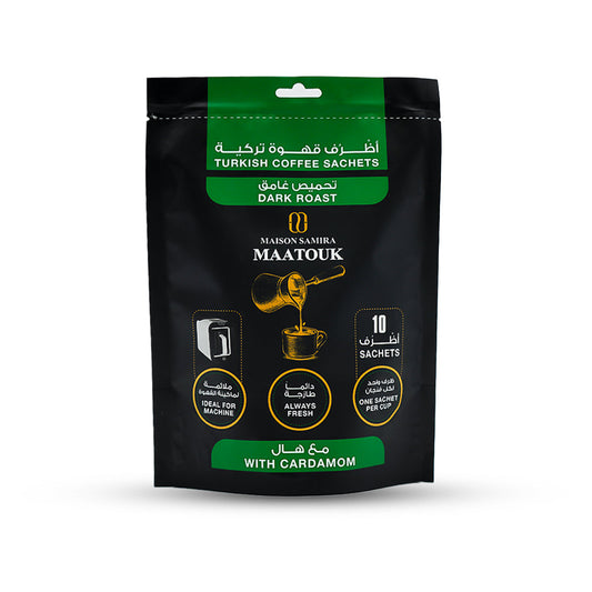 MSM Turkish Coffee Dark Roast W/C Sachets 8G X 10