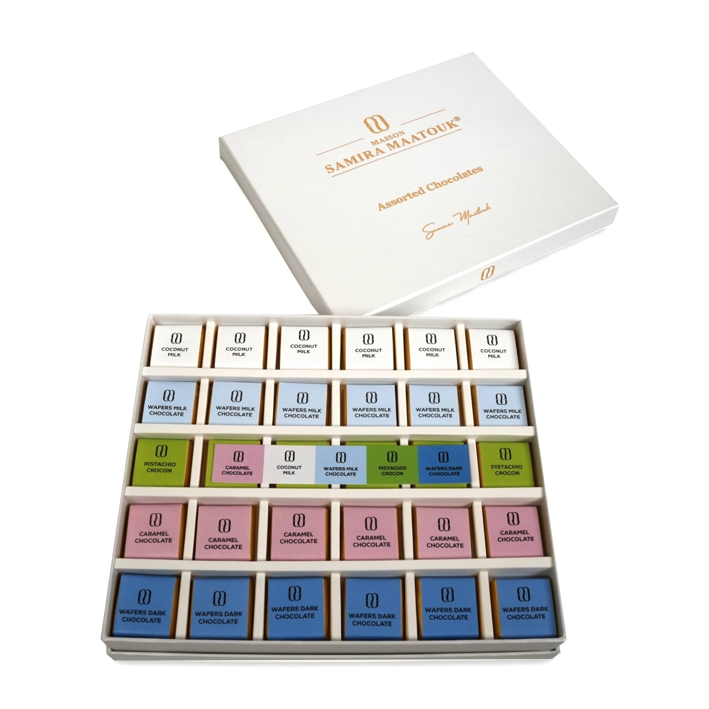 CHOCOLATE BOX WHITE 450GMS NEW