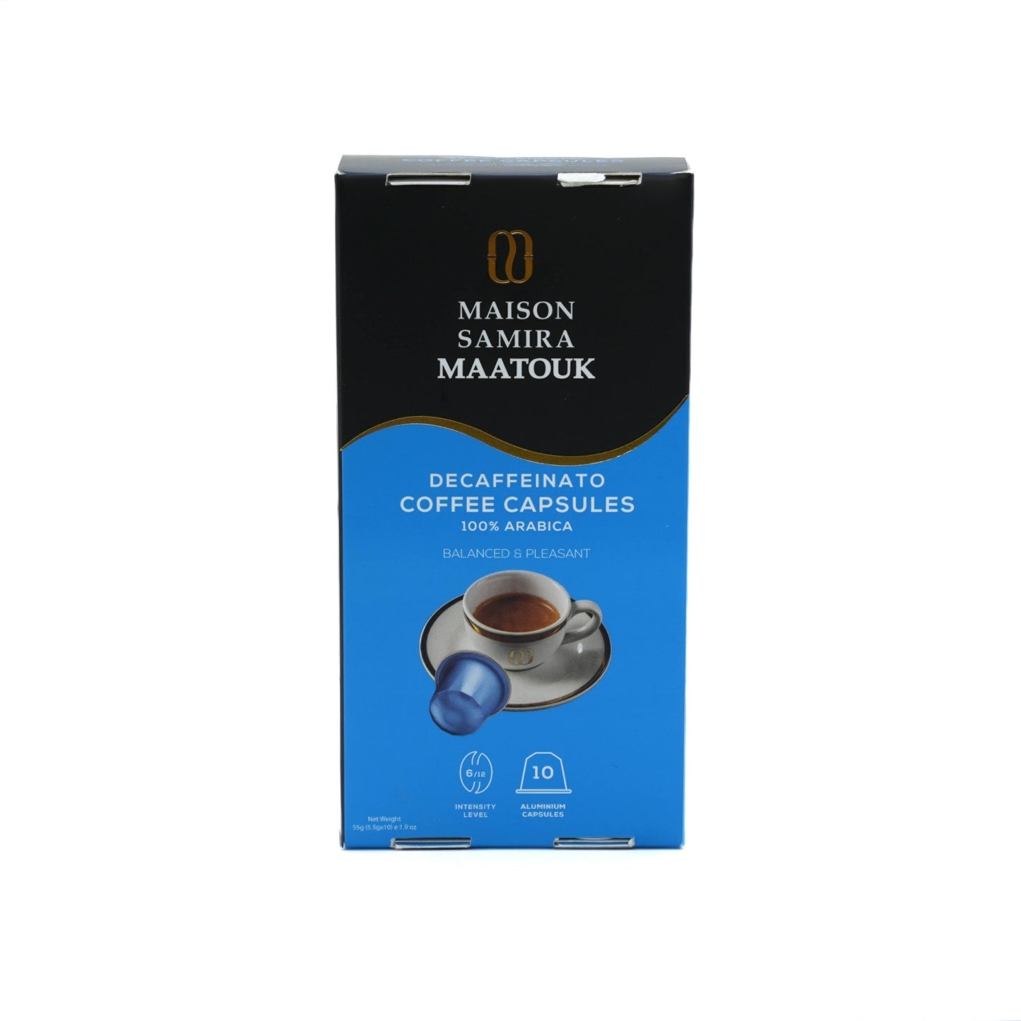 Capsule Decaffeinated 5Gx10
