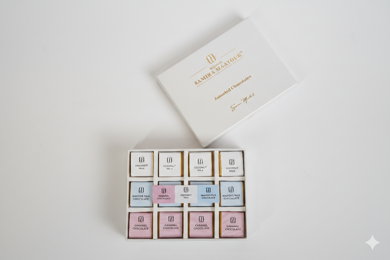 CHOCOLATE BOX WHITE 200GMS NEW