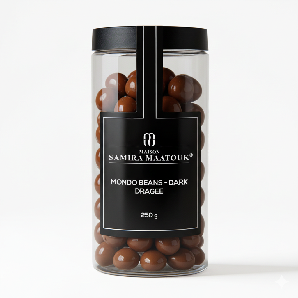 MONDO BEANS WITH DARK CHOCOLATE 250G NEW