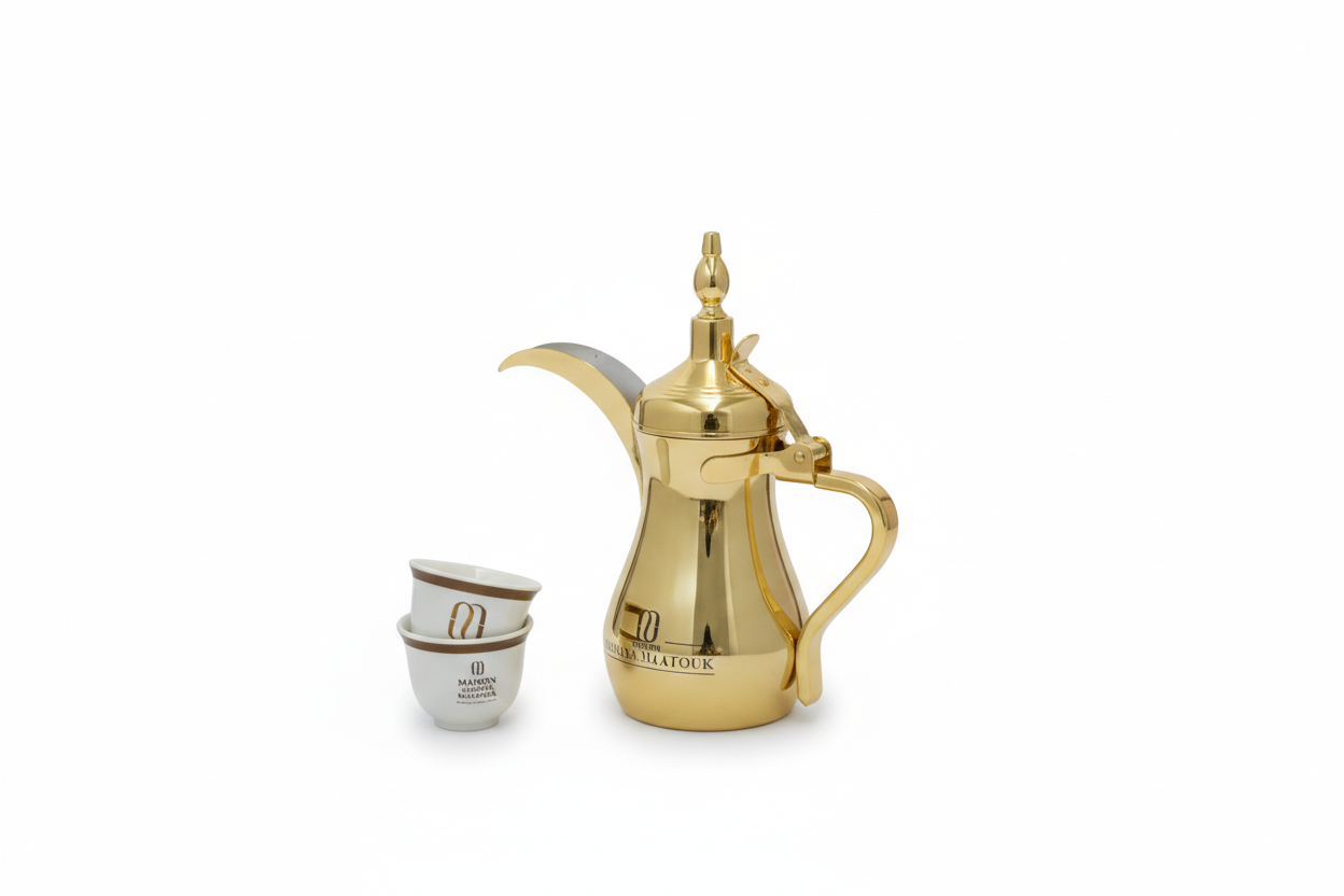 ARABIC DALLAH - GOLD 32OZ