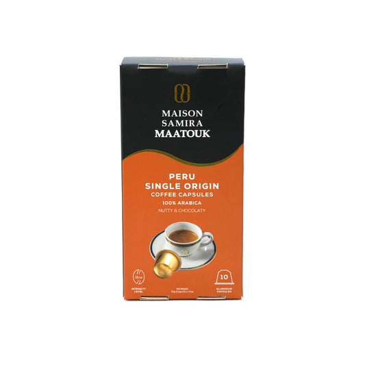 CAPSULE PERU COFFEE 5.5GX10