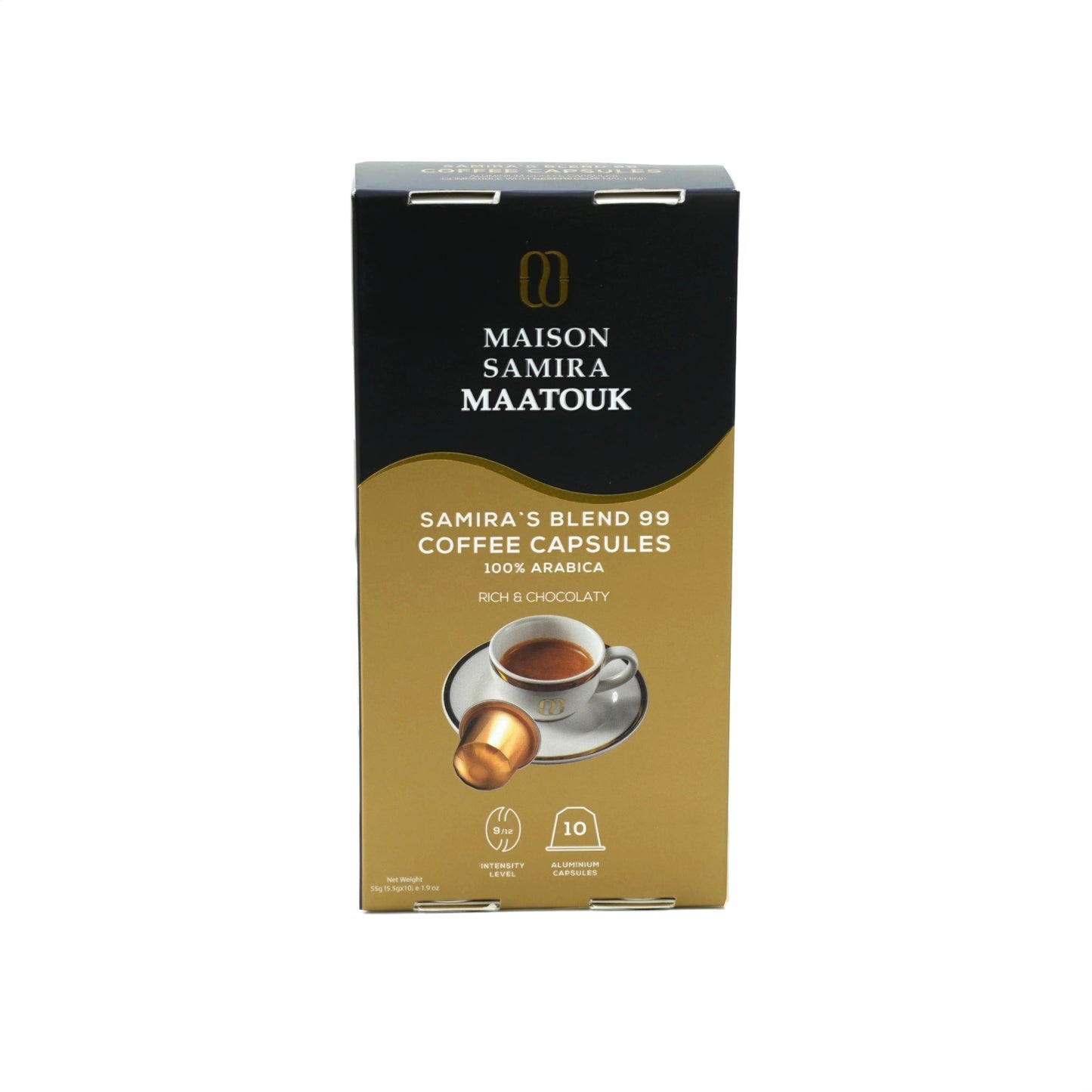 Capsule Samira Blend Gold 5Gx10