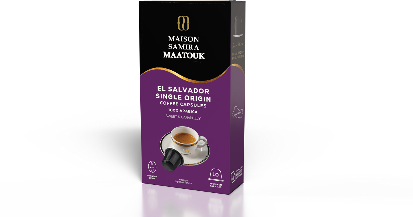 CAPSULE EL SALVADOR COFFEE 5.5GX10