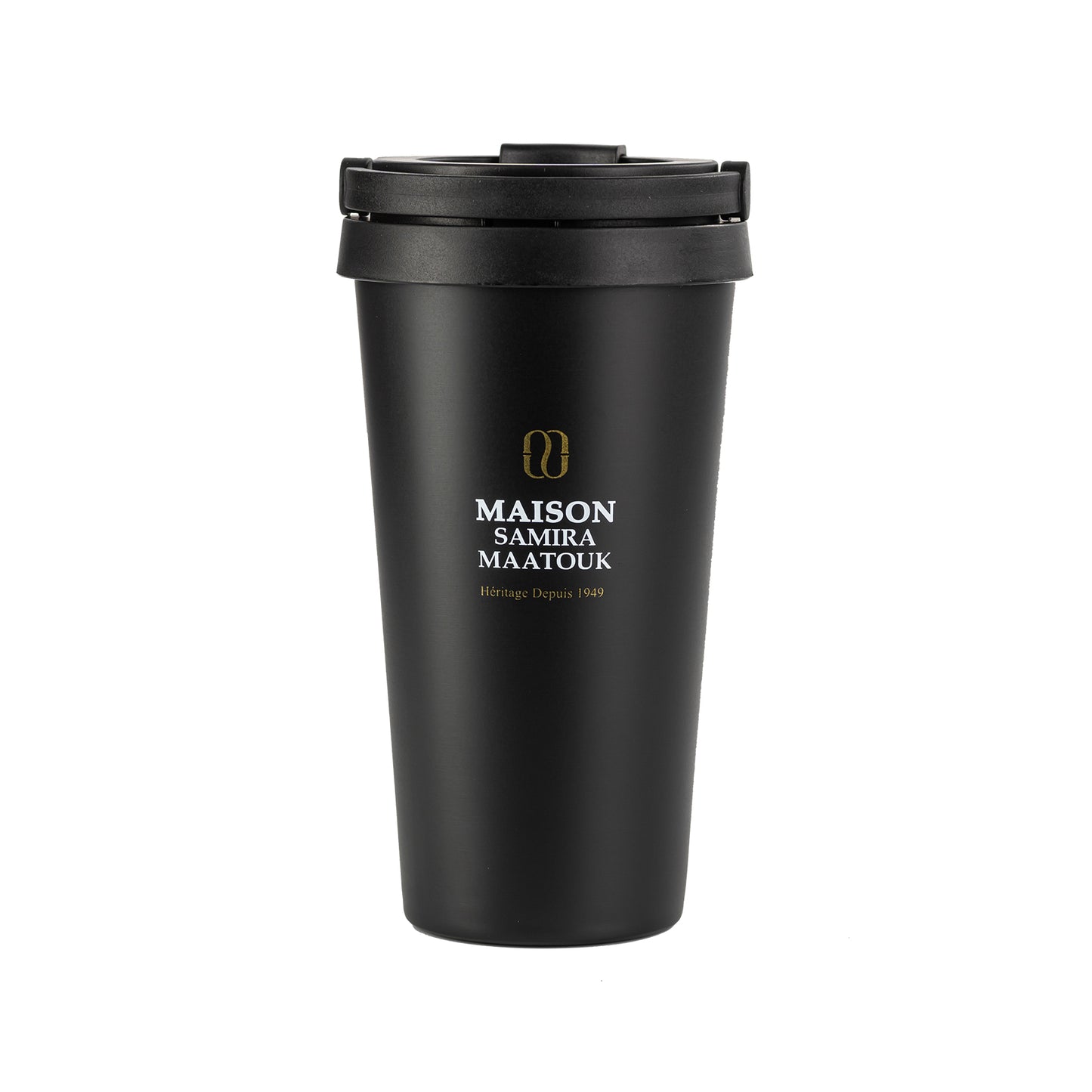 vacuum flask mug black