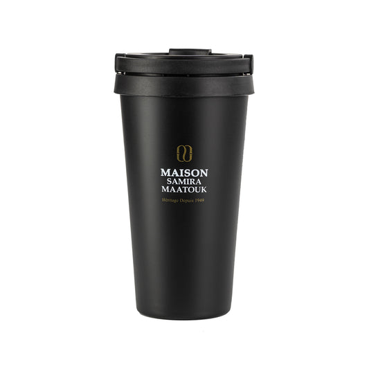 vacuum flask mug black