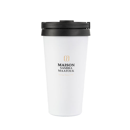VACUUM FLASK (MUG) - WHITE
